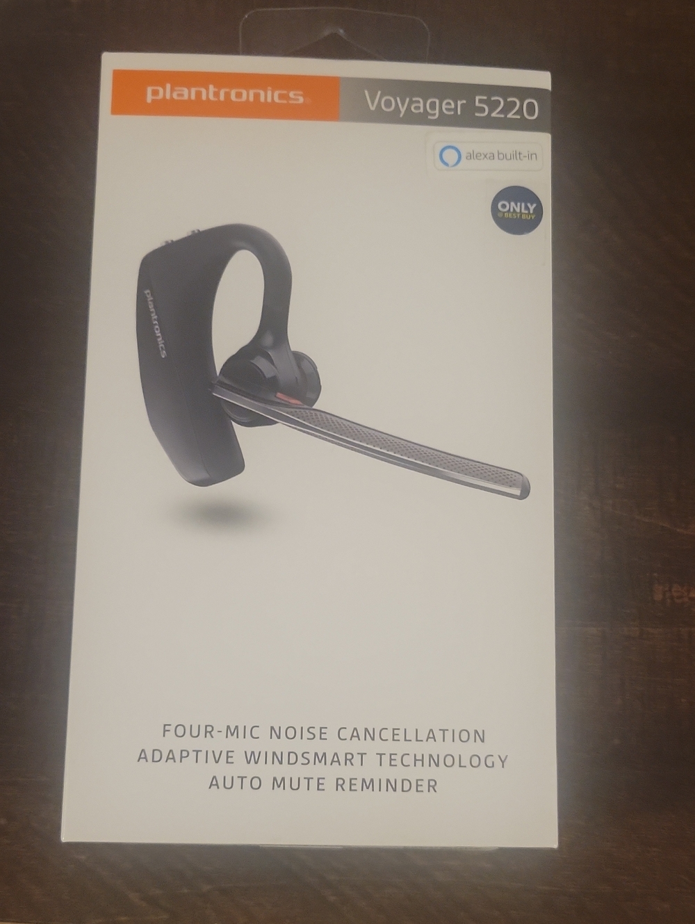 Plantronics Voyager 5220 Bluetooth Headset - Black